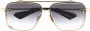 Dita Eyewear Mach 6 zonnebril met piloten montuur Goud - Thumbnail 1