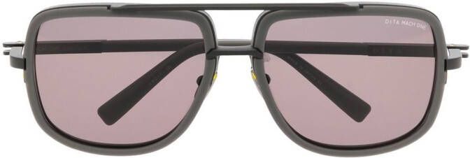Dita Eyewear Zonnebril met vierkant montuur Zwart