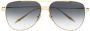 Dita Eyewear Moddict zonnebril met piloten montuur Goud - Thumbnail 1