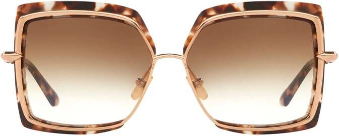 Dita Eyewear Narcissus zonnebril Groen