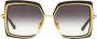 Dita Eyewear Narcissus zonnebril Zwart - Thumbnail 1