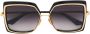 Dita Eyewear Narcisus sunglasses Zwart - Thumbnail 1