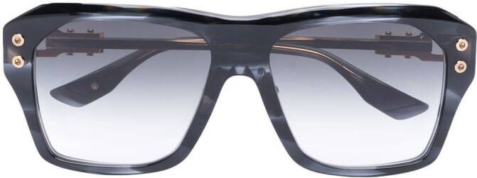 Dita Eyewear Zonnebril met vierkant montuur Zwart