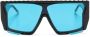 Dita Eyewear Subdrop zonnebril met vierkant montuur Zwart - Thumbnail 1