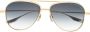 Dita Eyewear Subsystem zonnebril met piloten montuur Zilver - Thumbnail 1