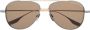 Dita Eyewear Subsystem zonnebril met piloten montuur Zilver - Thumbnail 1