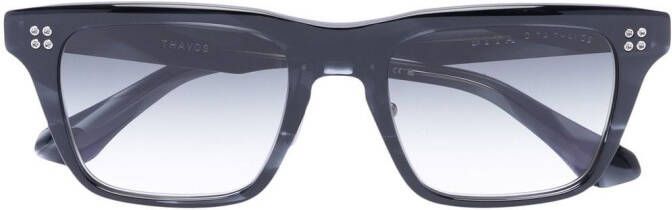 Dita Eyewear Thavos zonnebril met vierkant montuur Blauw