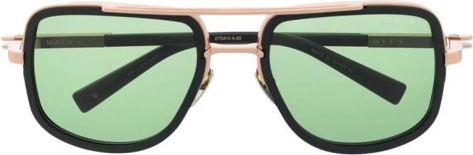 Dita Eyewear Zonnebril met piloten montuur Zwart