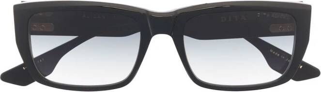 Dita Eyewear Zonnebril met rechthoekig montuur Zwart