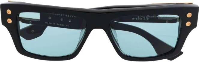 Dita Eyewear Zonnebril met rechthoekig montuur Zwart