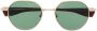 Dita Eyewear Zonnebril met rond montuur Goud - Thumbnail 1