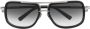 Dita Eyewear Zonnebril met vierkant montuur Zilver - Thumbnail 1