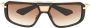 Dita Eyewear Zonnebril met vierkant montuur Zwart - Thumbnail 1
