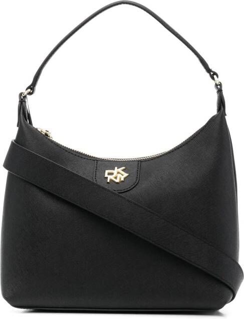 DKNY Carol leren shopper Zwart