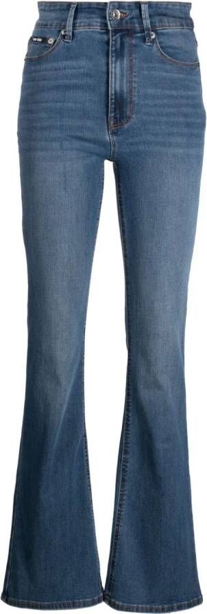 DKNY Flared jeans Blauw