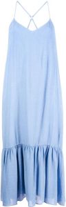 DKNY Flared jurk Blauw