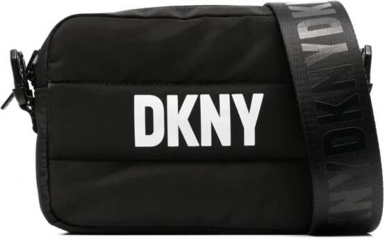 Dkny Kids Bodywarmer met logoprint Zwart