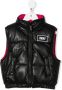 Dkny Kids Bodywarmer met logoprint Zwart - Thumbnail 1