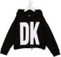 Dkny Kids Hoodie met logoprint Zwart - Thumbnail 1