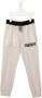 Dkny Kids Joggingbroek met logoprint Beige - Thumbnail 1