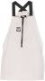 Dkny Kids Tuinbroek jurk met logopatch Beige - Thumbnail 1