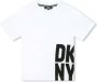 Dkny Kids T-shirt met logoprint Wit - Thumbnail 1