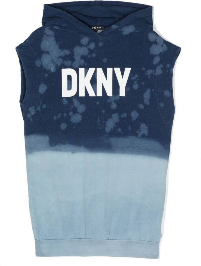 Dkny Kids Mouwloze jurk Blauw