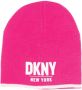 Dkny Kids Muts met logoprint Roze - Thumbnail 1