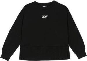 Dkny Kids Sweater met logoprint Zwart