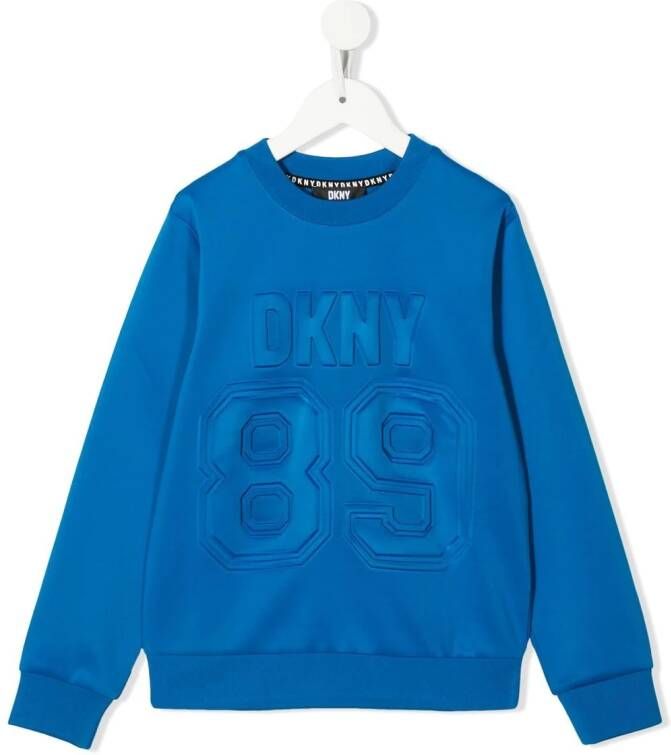 Dkny Kids Sweater met ronde hals Zwart