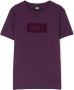 Dkny Kids T-shirt met logopatch Paars - Thumbnail 1