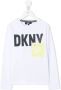 Dkny Kids T-shirt met logoprint Wit - Thumbnail 1