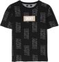 Dkny Kids T-shirt met logoprint Zwart - Thumbnail 1