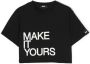 Dkny Kids T-shirt met tekst Zwart - Thumbnail 1