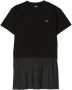Dkny Kids T-shirtjurk met logopatch Zwart - Thumbnail 1