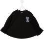 Dkny Kids Trui met tulen mouwen Zwart - Thumbnail 1