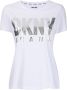 DKNY T-shirt met logoprint Wit - Thumbnail 1