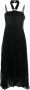 DKNY Geplooide jurk Zwart - Thumbnail 1