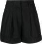DKNY Shorts met geplooid detail Zwart - Thumbnail 1
