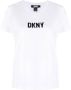 DKNY T-shirt met reflecterend logo Wit - Thumbnail 1
