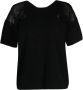 DKNY T-shirt met ronde hals Zwart - Thumbnail 1