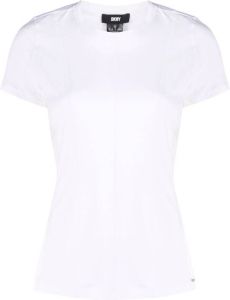 DKNY T-shirt met vlakken Wit