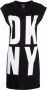 DKNY Top met logoprint Zwart - Thumbnail 1