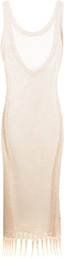 Dodo Bar Or Emma gebreide jurk Beige