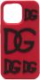 Dolce & Gabbana iPhone 13 Pro Max hoesje Rood - Thumbnail 1