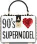 Dolce & Gabbana Dolce Box 1990s tas met handgreep Wit - Thumbnail 1
