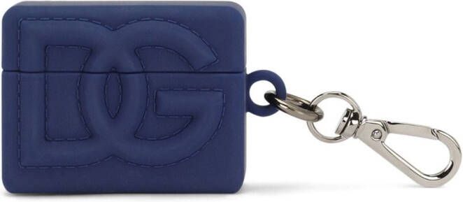 Dolce & Gabbana AirPods sleutelhanger Blauw