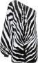 Dolce & Gabbana Mini-jurk met pailletten met zebraprint Zwart - Thumbnail 1