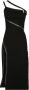 Dolce & Gabbana Asymmetrische jurk Zwart - Thumbnail 1