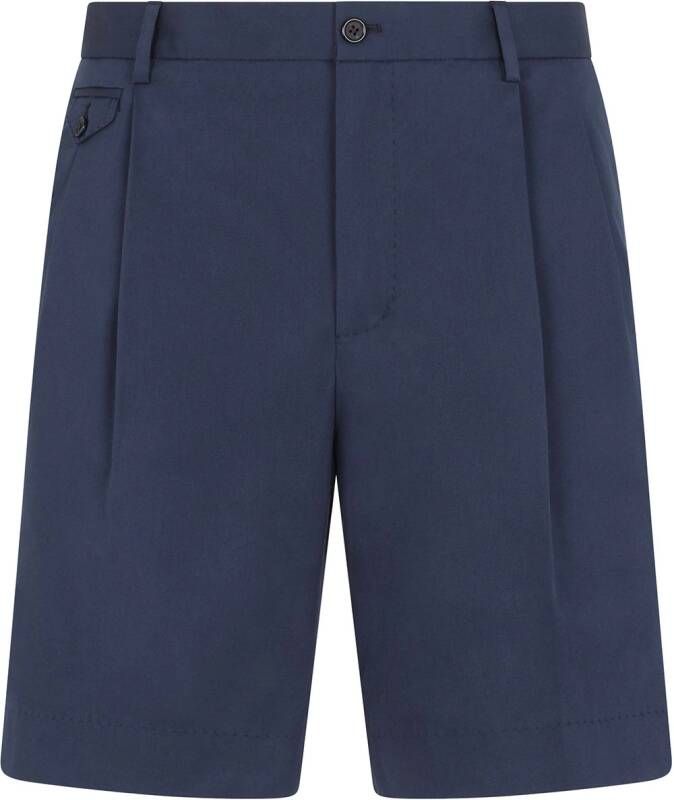 Dolce & Gabbana Bermuda shorts met logo Blauw